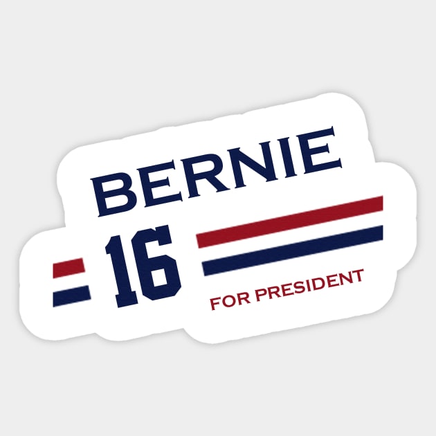 Bernie Sanders For President Sticker by ESDesign